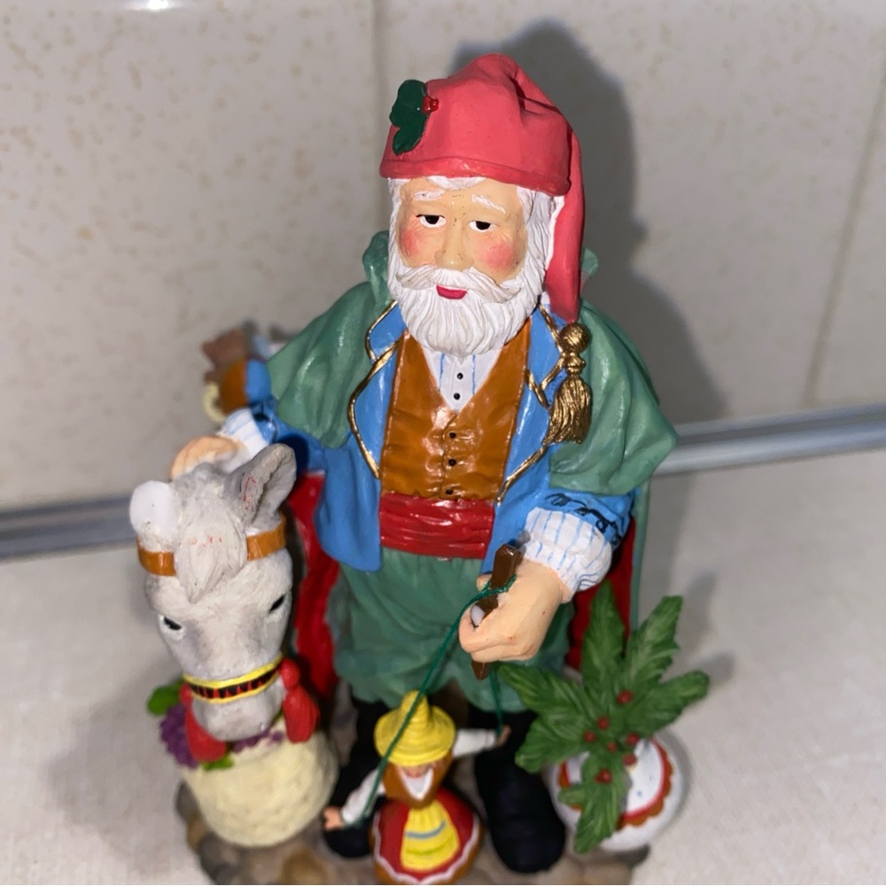 Vintage International‎ Resources Portigan Padre Nicholas Santa 2000 Figurine
